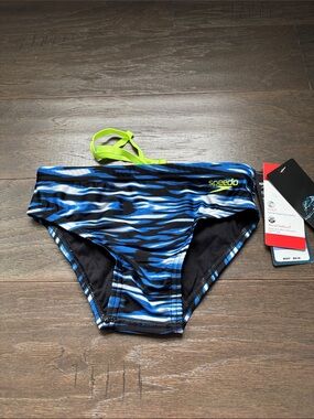 Speedo ProLT UPF 50+ sun protection briefs,elastic drawcord,optimal support
